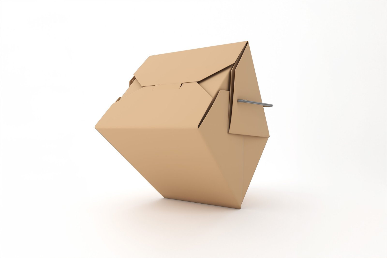 cardboard box with lid